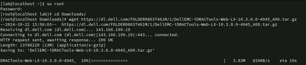 CLI output