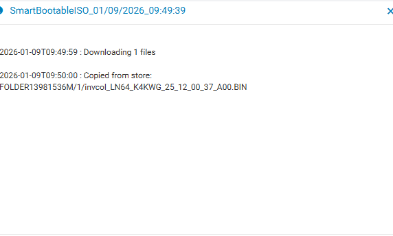 downloaded/copied files step 