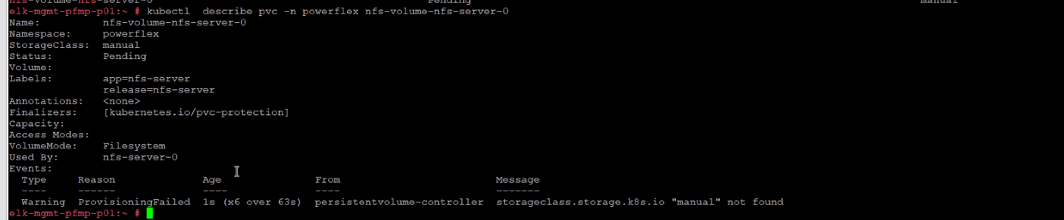 NFS and HTTP share on PVC
