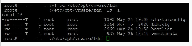 Verify files were pushed from vCenter to the ESXi host