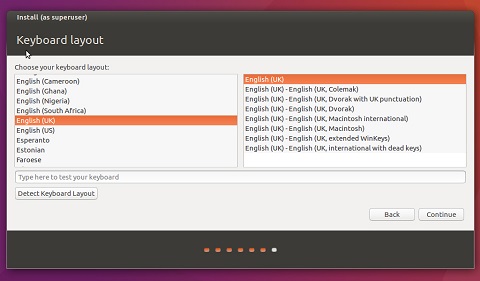 Ubuntu – układ klawiatury
