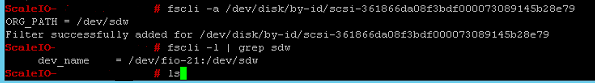  Add the scsi id in the DAS Cache 