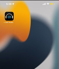 L’icône de l’application après son installation réussie sur un téléphone mobile