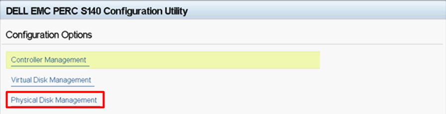 Pyhsical Disk Management