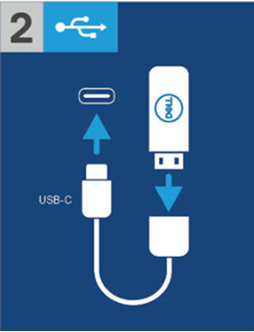 Conecte la unidad flash USB