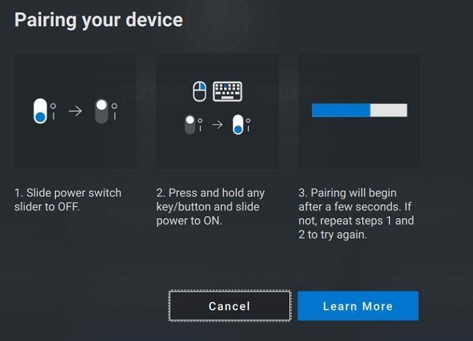 Pairing your device