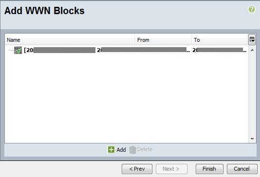 Add WWN Block