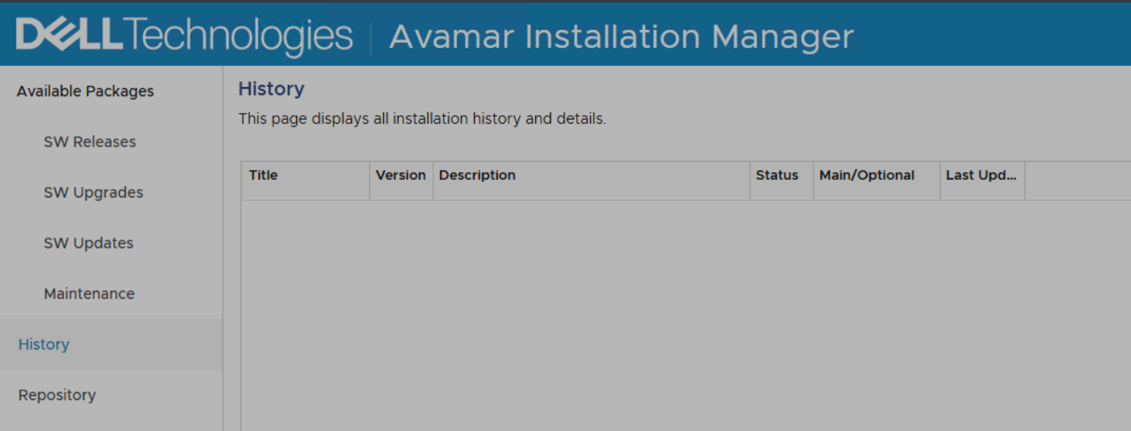 Installation Manager NVE