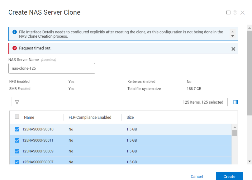 Créer un clone de serveur NAS