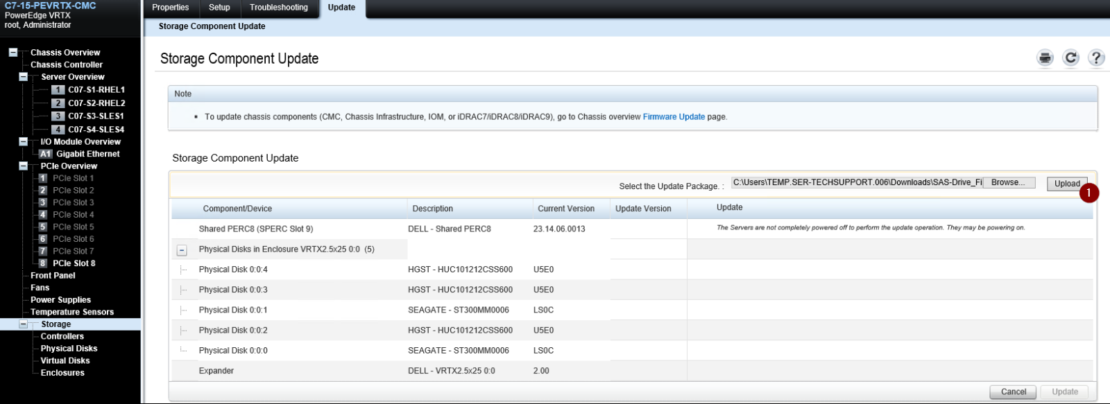 Slik oppdaterer du disker trinn to