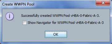 Crear pool de WWPN