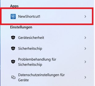 Forkert genvej for Dell Trusted Device