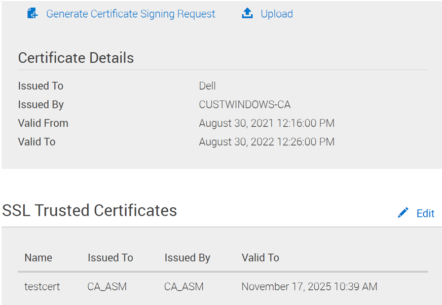 Certificat PowerFlex 