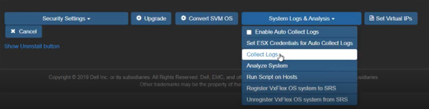 Raccolta dei registri del gateway PowerFlex -&nbsp;