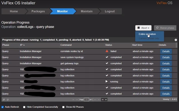 Raccolta dei registri del gateway PowerFlex 