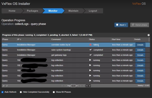 PowerFlex Gateway Log Collection –&nbsp;