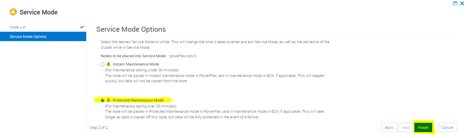 Inserire il passaggio 4 della PMM