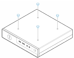 Installazione delle viti a gradino sullo chassis