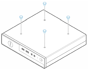 Installazione delle viti a gradino sullo chassis