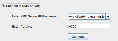 Adres opgeven in NRE NMC launcher