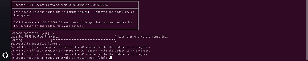 Terminal de Ubuntu, actualización sudo
