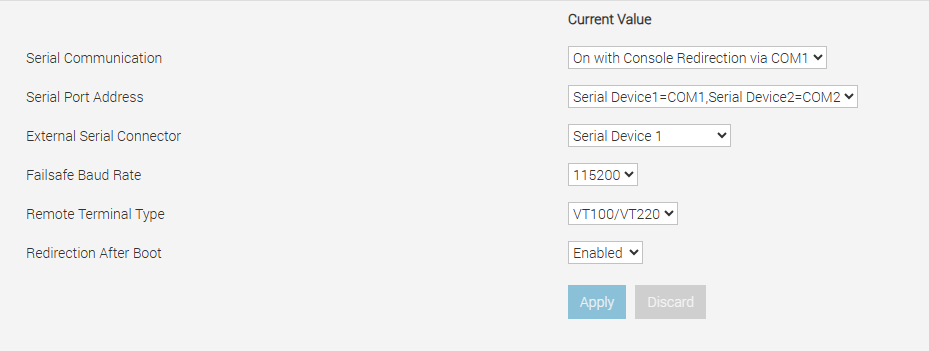 如果您在具有 iDRAC 的 PowerScale 節點上啟用了 Serial Over LAN 功能，您必須將每個節點的 BIOS 設定設回預設值：