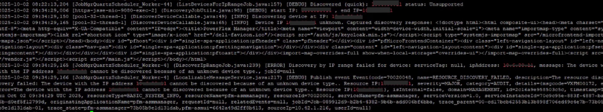 IP duplicato PowerFlex