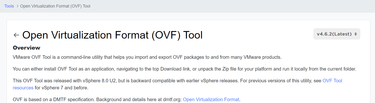Ovf Rời 「VxRail:VxRail ManagerでOVFツールを手動でアップグレードする方法 | Dell 日本
