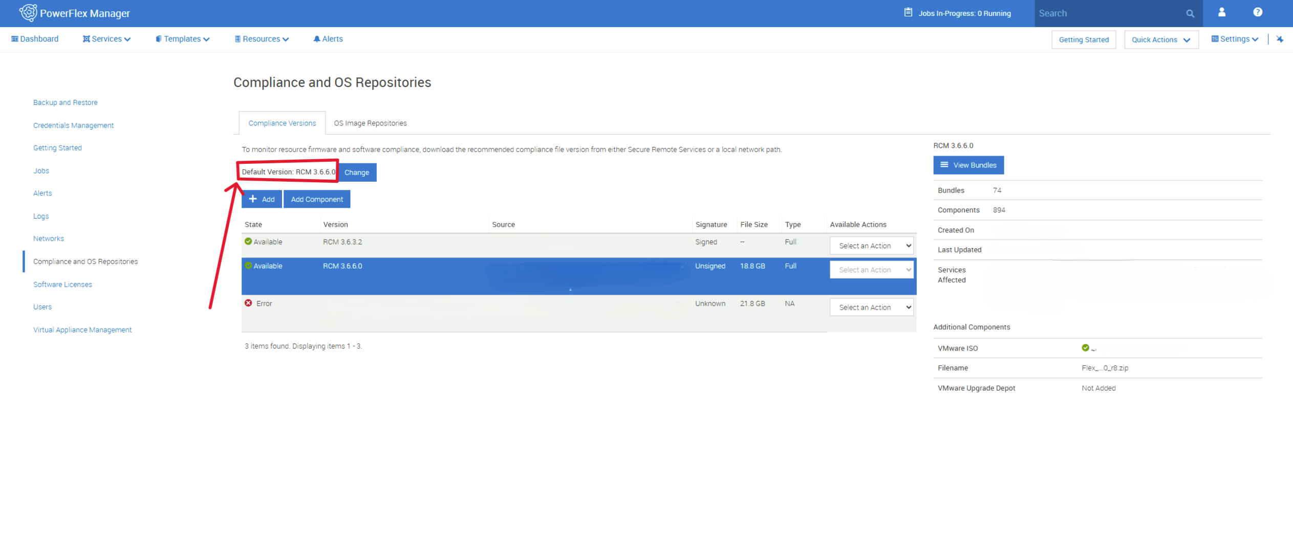  Versione predefinita 