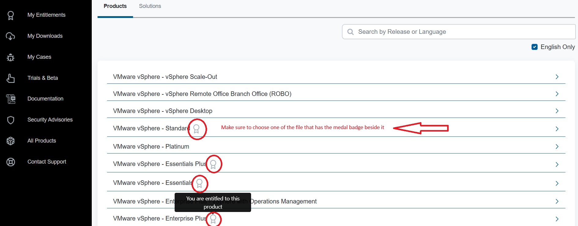 Скачанный файл Broadcom