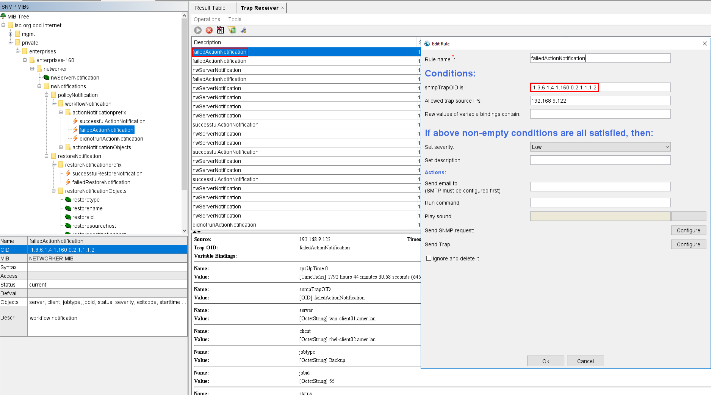 failedActionNotification tuzağı