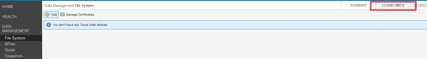 Pilviyksiköiden käyttöönotto