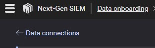 Clique em Data connections