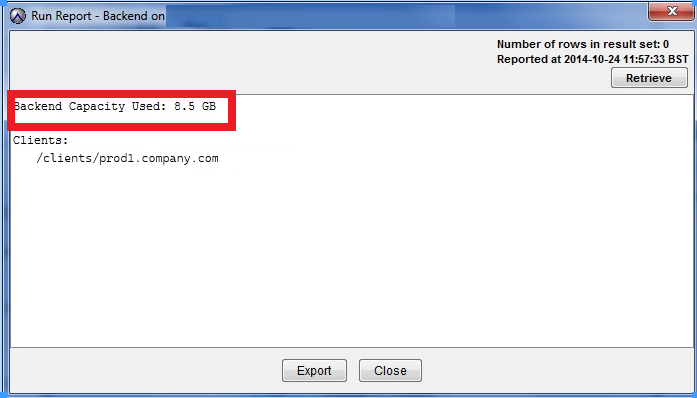 Anderer Wert - 8,5 GB.