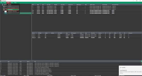 Selecionar propriedades do disco >