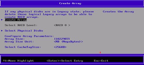 Selecione Create Array