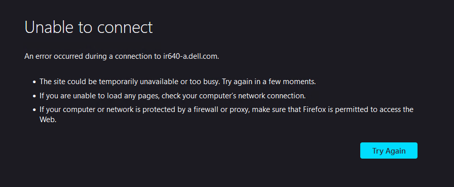 Erreur d’en-tête HTTPS Mozilla