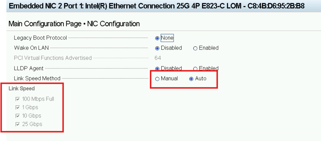F2 BIOS NIC-configuratie