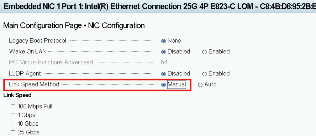 F2 BIOS NIC-configuratie