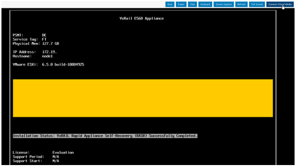 Przycisk podłączania nośnika wirtualnego