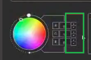 Version 6.10.15.0 with visible RGB value