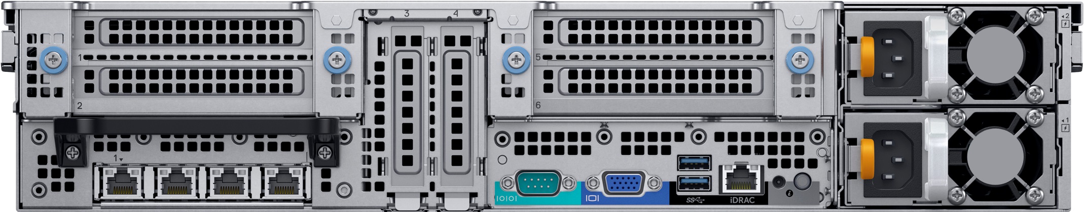 Pohled zezadu na VxR P580N