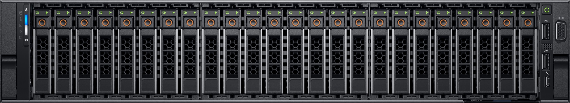 En VxR P580N set forfra