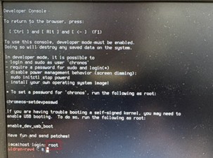 Login as root