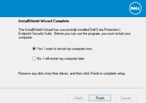 安裝精靈完成