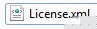 Exemple de fichier de licence