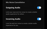 Mic Noise Cancellation