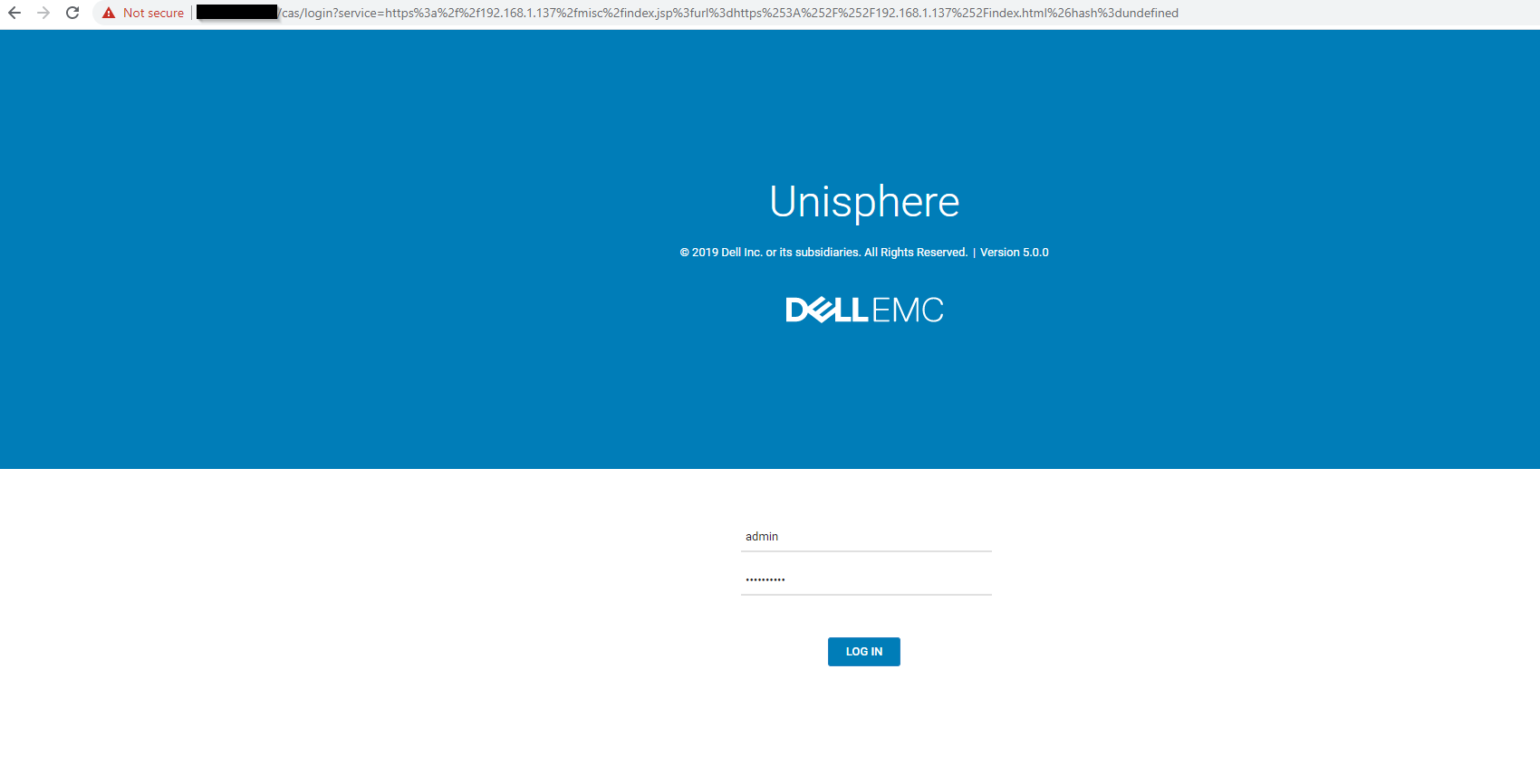UNITY_UNISPHERE_LOGIN