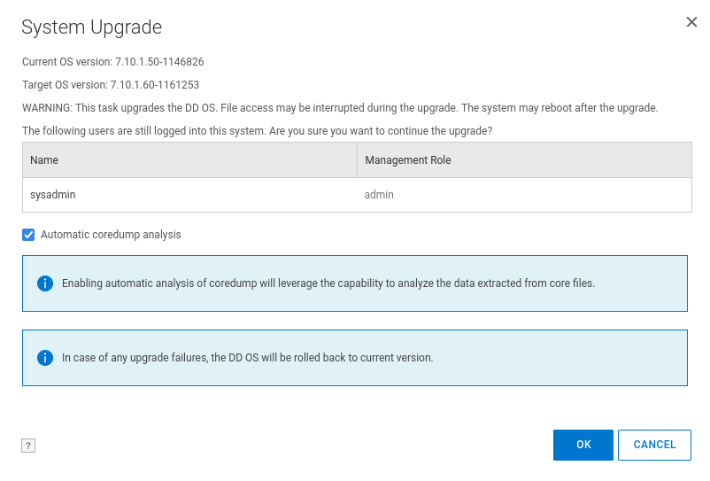 Realizar upgrade do sistema