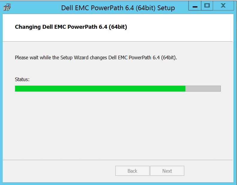 Changing Dell EMC PowerPath 6.4